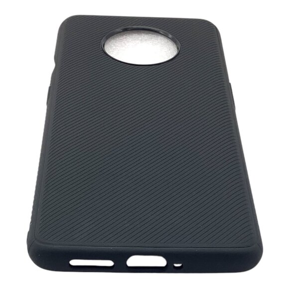 Fashion Case For OnePlus 7T Phone Black Ultra Slim Soft-To-Touch Protective Cove - Picture 13 of 14